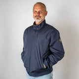 Blouson homme déperlant bleu marine BACK TO LEGEND
