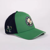 Casquette tricolore verte bleue et blanche BACK to LEGEND