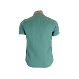 Chemise vert cactus 2 poches poitrine Blacks Legend (vue de dos)