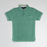 Polo vert amande en tissu éponge pour Homme - Blacks Legend