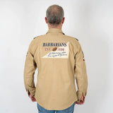 Veste saharienne Barbarians multi-nations BACK to LEGEND (vue de dos)