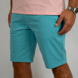 Bermuda chino turquoise pour homme Blacks Legend