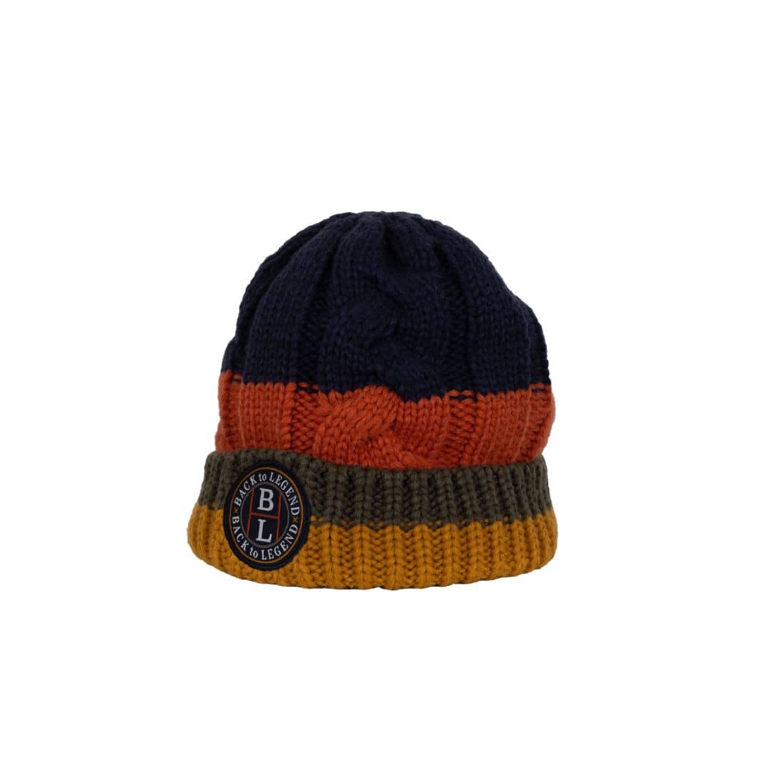 Bonnet multicolore doublé polaire "BACK TO LEGEND"