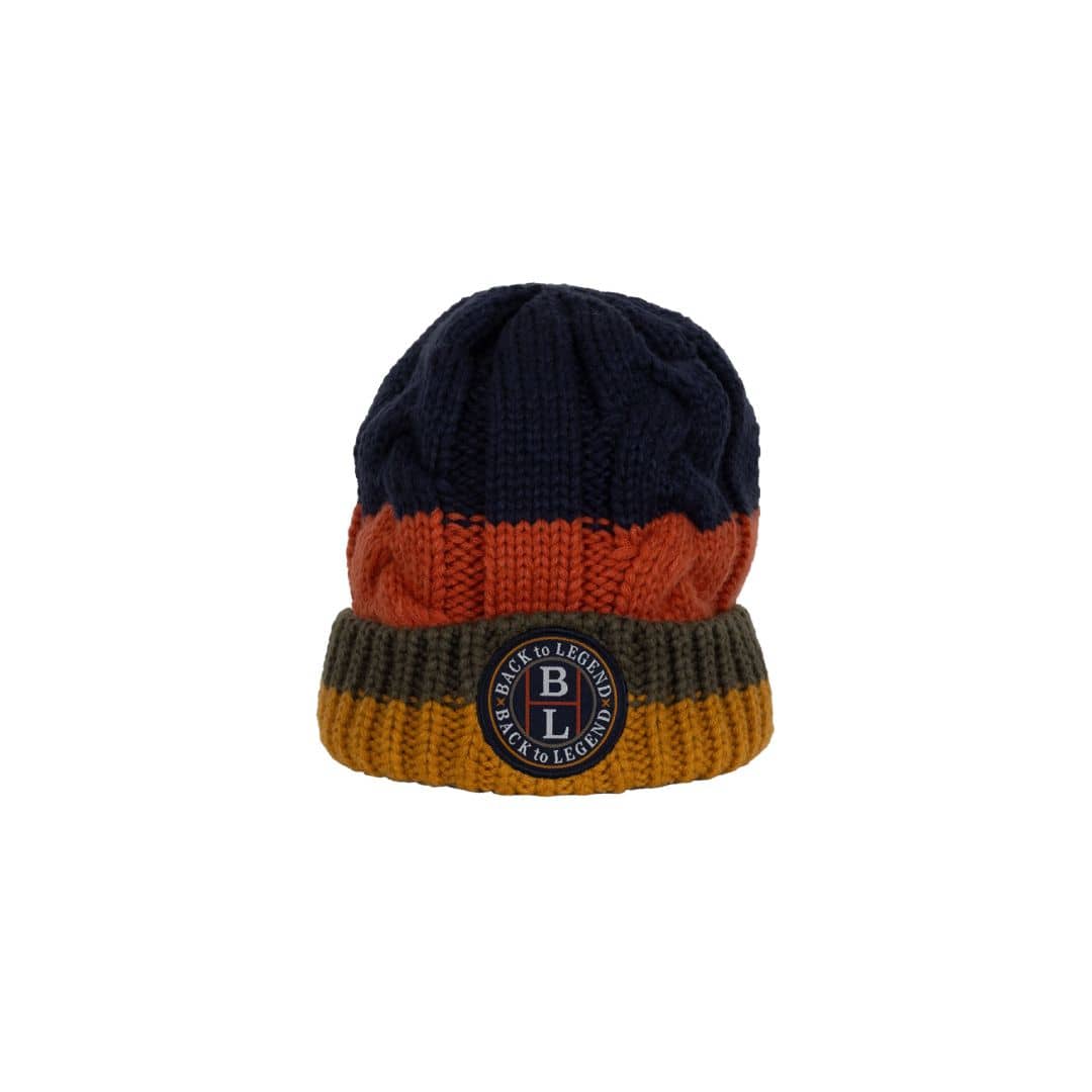 Bonnet multicolore doublé polaire "BACK TO LEGEND"