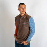 Polo manches longues Clubhouse multicolore BACK to LEGEND
