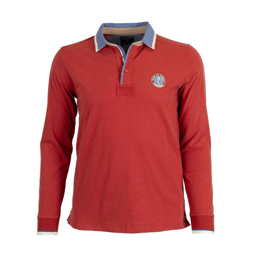 Polo rose à manches longues Authentic Men's Territory