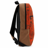 Sac à dos orange upcyclé BACK TO LEGEND