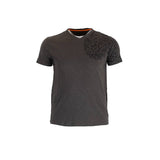 T-shirt kaki col V imprimé maori - Blacks Legend