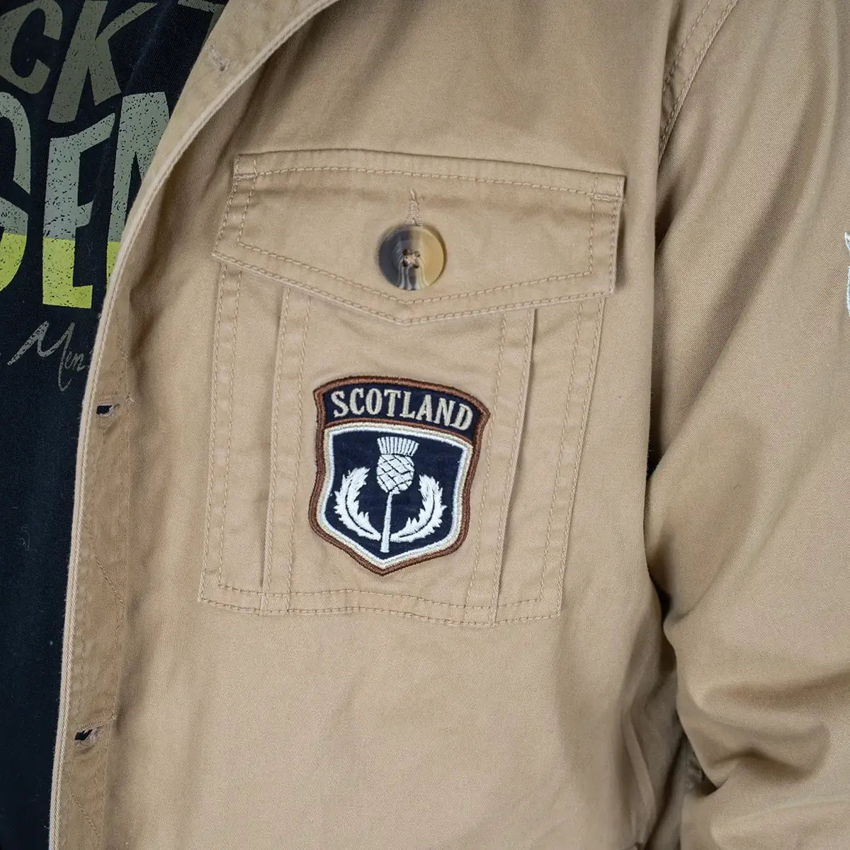 Veste saharienne Barbarians multi-nations BACK to LEGEND (zoom poche)
