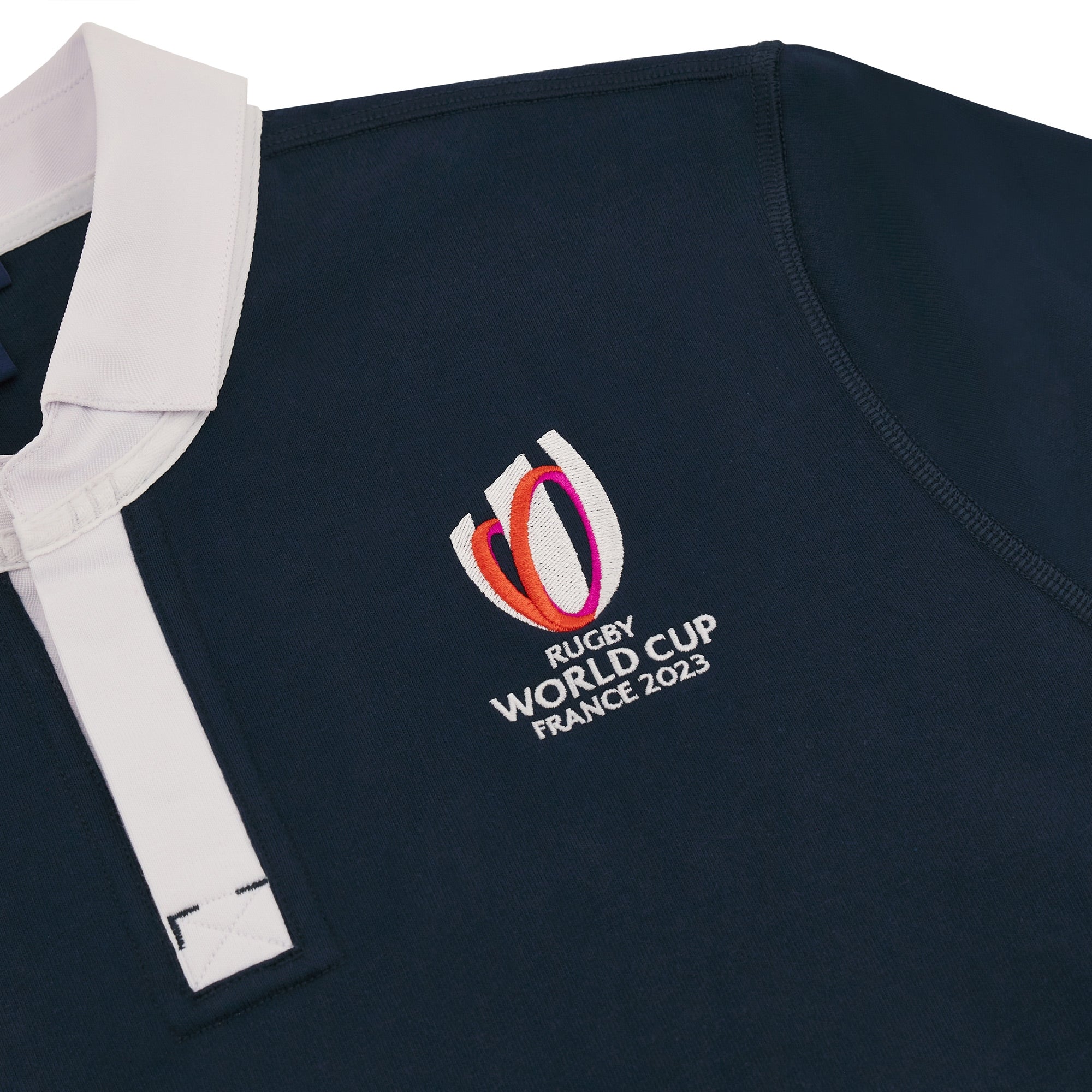 Macron Polo ML Rugby RWC23PL01-BL9-S - Blacks Legend
