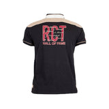Polo noir "RCT Hall Of Fame" Blacks Legend (Vue de dos)
